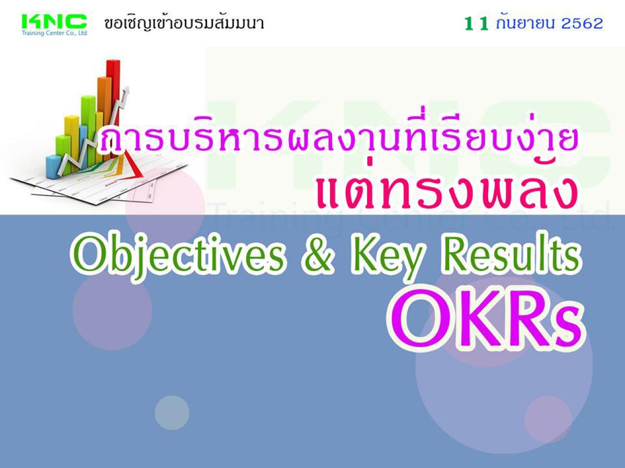 OKRs : Objectives & Key Results (การบริหารผลงานที่เรียบง่ายแต่ทรงพลัง)