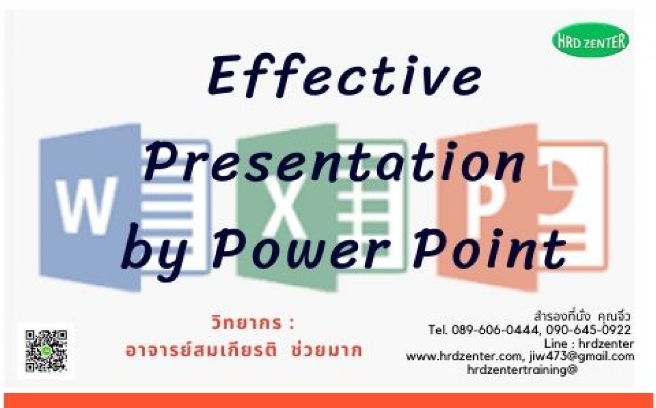 Effective Presentation by Power Point