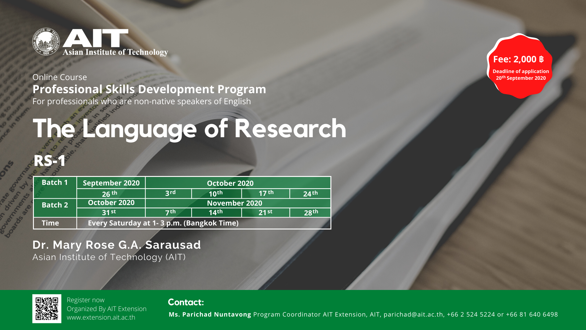 The Language of Research