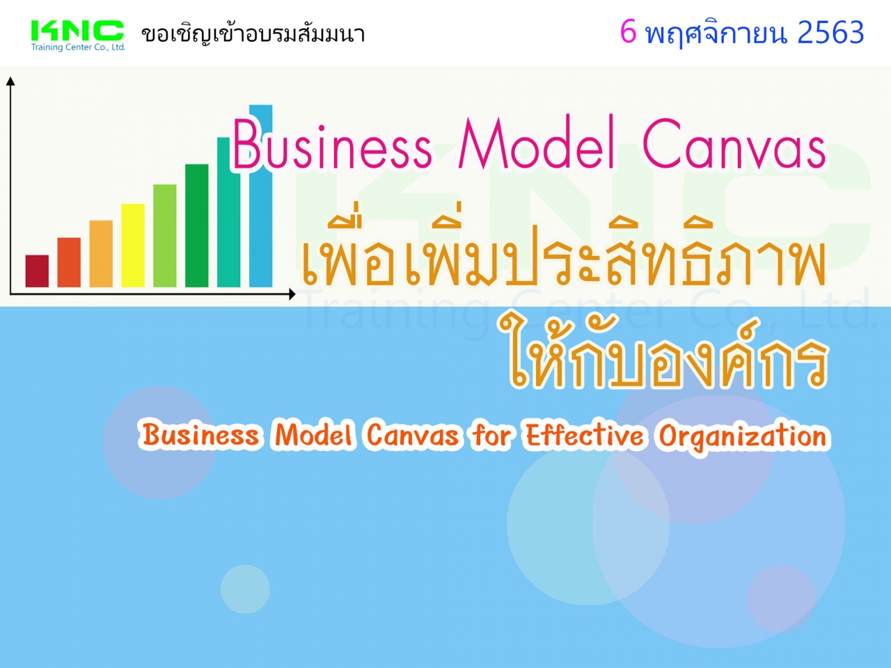 Business Model Canvas เพื่อเพิ่มประสิทธิภาพให้กับองค์กร