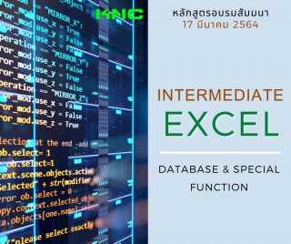 Intermediate Excel : Database & Special Function