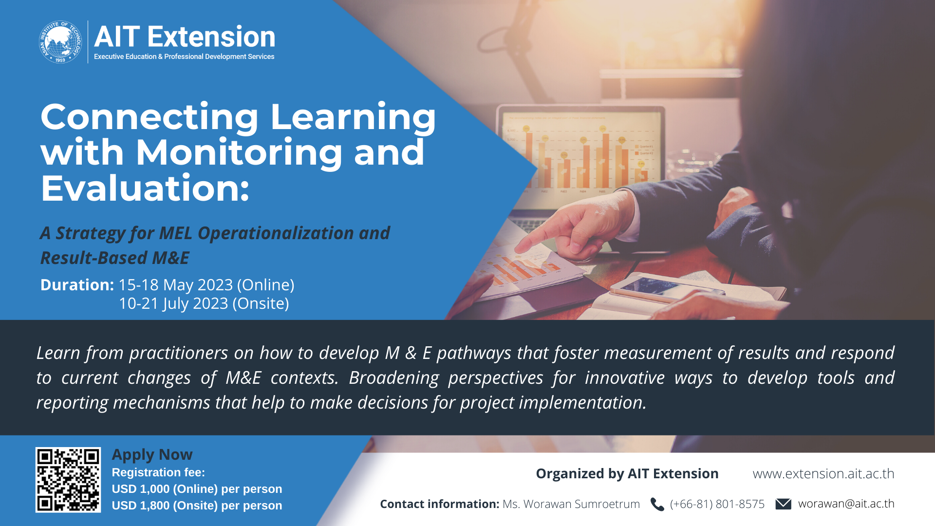 Connecting Learning With Monitoring And Evaluation...