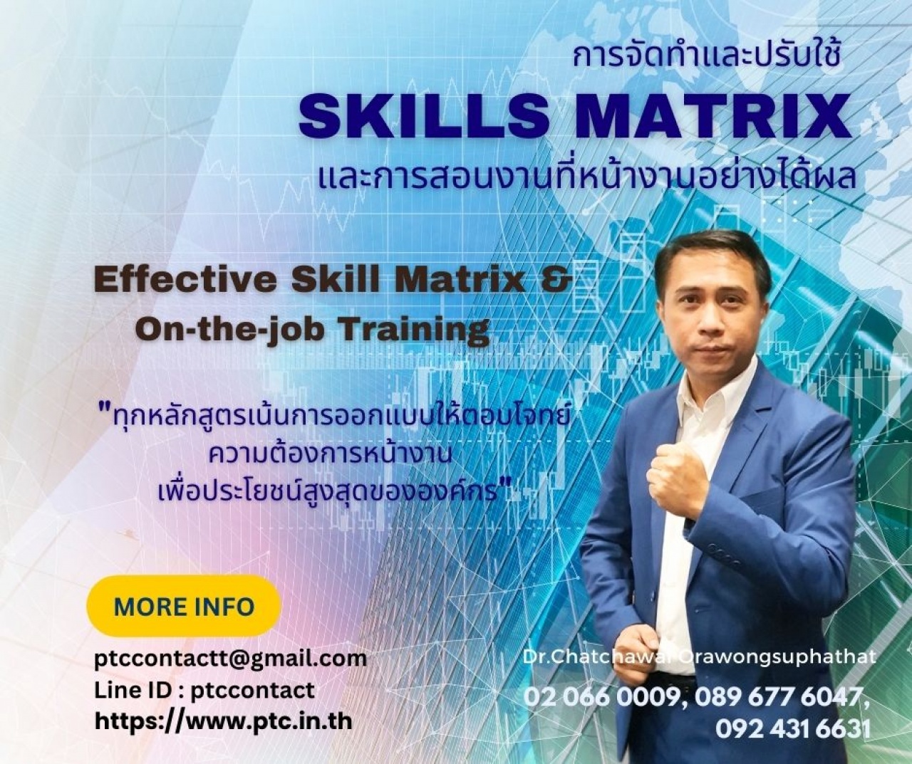 การจัดทำและปรับใช้ Skills Matrix อย่างได้ผล -Skill Matrix Setting Implementation 